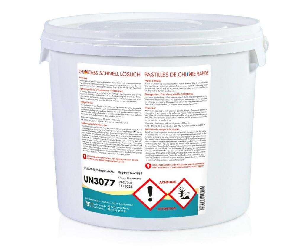 5 kg BAYZID® Chlortabs 20g schnell löslich